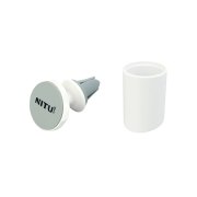 هولدر گوشی موبایل مگنتی دریچه ای خودرو NITU مدل NH03 - سفید - تصویر 2