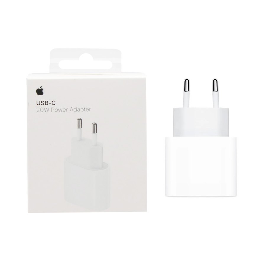 شارژر دو پین 20W اپل MD3J4ZM/A - سفید - اصلی (گارانتی یکساله شرکتی) - تصویر 1