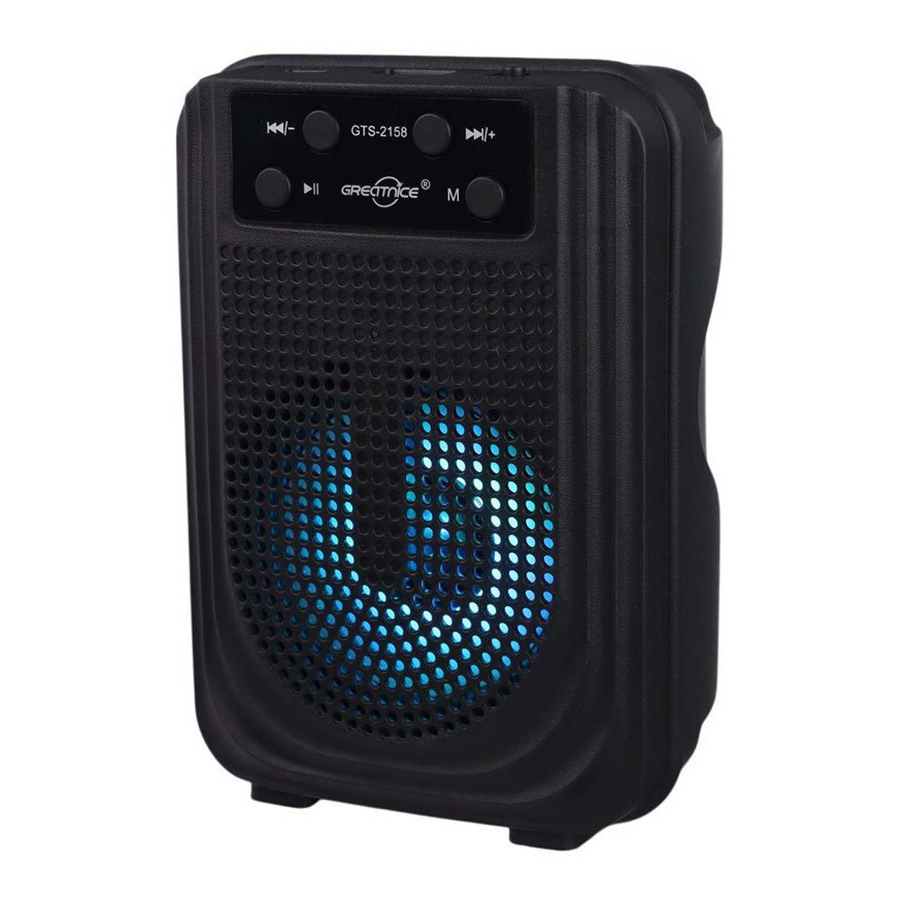 نمای دیگر اسپیکر بی سیم GreatNice مدل GTS-2158 - مشکی