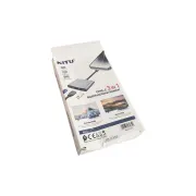 هاب و تبدیل Type-C به HDMI مدل NITU NN36 ، سه پورت مخصوص موبایل و تبلت و لپ تاپ – خاکستری - پک ضعیف (گارانتی شش ماه تعویض نیکان همراه) - تصویر 3