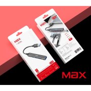 هاب 4 پورت Max USB 3.0 مدل V30 - مشکی - MMX - تصویر 4