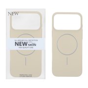 قاب اورجینال New Skin شاین MagSafe مدل Apple iPhone 17 Pro Max / iPhone 18 Pro Max - کرم (پک دار) - VIN - تصویر 1