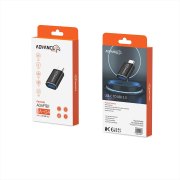 تبدیل Advance Media Type-C To USB3.0 مدل A-G4 - مشکی (گارانتی یکساله ویستا حافظه) - تصویر 2