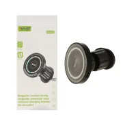 هولدر گوشی موبایل مگنتی دریچه کولری V-Smart مدل VS-232 - مشکی - BSA - تصویر 1