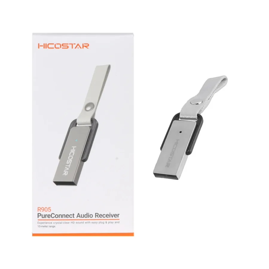 گیرنده بلوتوثی صدا Hicostar مدل R905 - نقره ای - تصویر 1