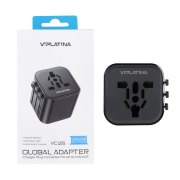 تبدیل برق VIPLATINA مدل VC125 - مشکی (گارانتی 12 ماه تعویض نیکان همراه) - تصویر 1