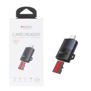 رم ریدر Yesido مدل GS37 Type-C TF Card Reader - خاکستری (گارانتی 18 ماه تعویض نیکان همراه) - تصویر 1