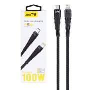 کابل شارژ PD و فست JBQ Type-C to Lightning مدل CB-100PH - مشکی (گارانتی یکساله رصاصی) - تصویر 1