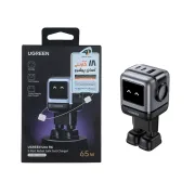 شارژر دیواری PD و فست سه پورت UGREEN مدل Robot Gan Uno RG CD361-25685B 65W - مشکی (گارانتی 18 ماهه آسان پیشرو) - تصویر 1