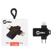 تبدیل Miller USB TO Type-C / Lightning مدل MO-210 - مشکی (گارانتی پارتیان پایا) - تصویر 1