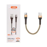 کابل شارژ فست پاوربانک Liami Type-C مدل LM-520C - طلایی (گارانتی شش ماهه شرکتی) - تصویر 1