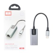 تبدیل Earldom Type-C To Ethernet مدل NC2 - مشکی - تصویر 1