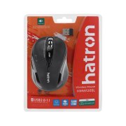 ماوس بی سیم Hatron مدل HMW120SL - مشکی - تصویر 1