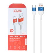 کابل شارژ 1.1 متری فست Shoosh Type-C مدل SH405C - سفید - SMO - تصویر 1