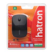ماوس باسیم Hatron مدل HM408SL - مشکی - تصویر 1