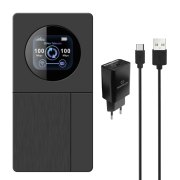 مودم همراه پاوربانکی Naztech مدل 99C Plus 4G - مشکی - تصویر 1