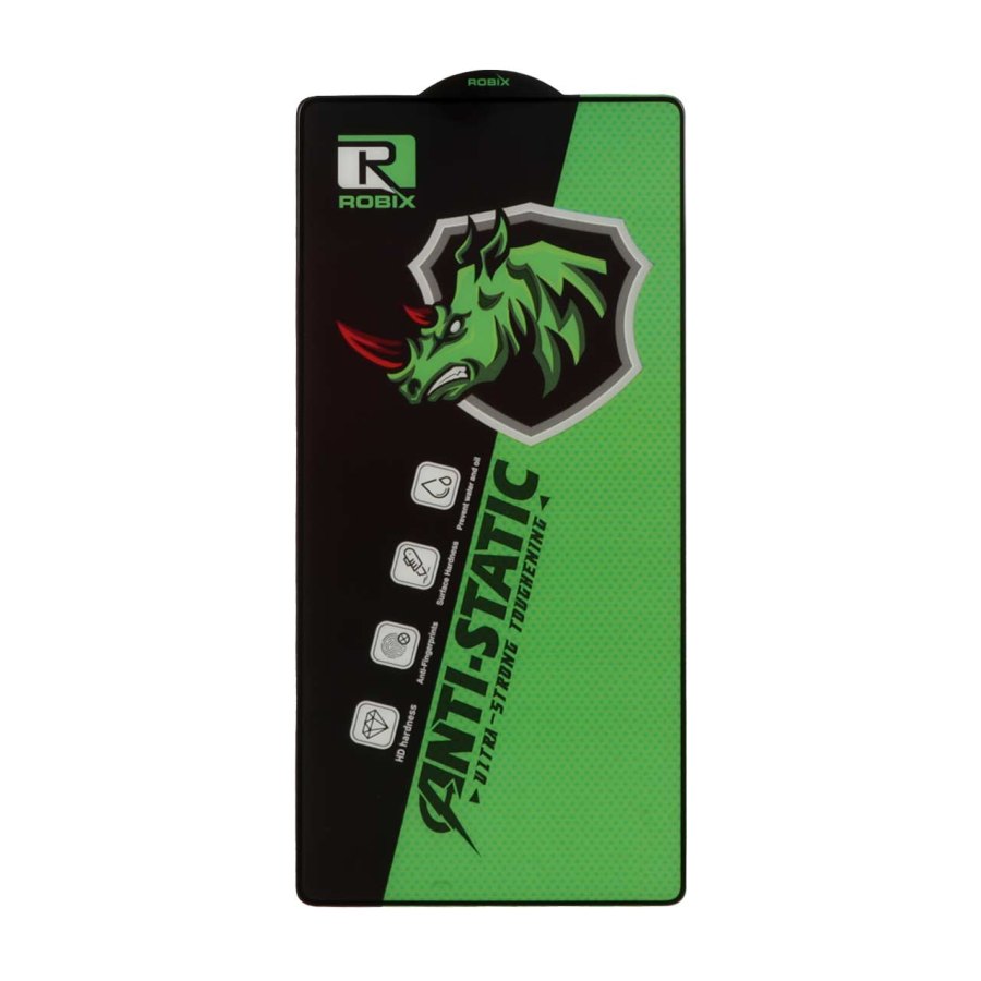 محافظ صفحه نمایش شیشه ای Full Cover Robix Anti Static ESD مدل Samsung Galaxy S25 Ultra - تصویر 1