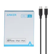 کابل شارژ فست 0.9 متری Anker Type-C To Lightning مدل A8662621 - مشکی (گارانتی شش ماهه ایویز) - تصویر 1