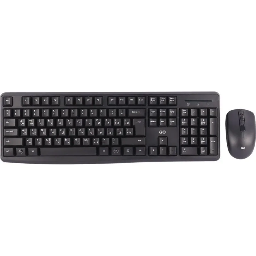 کیبورد و ماوس بی سیم FANTECH مدل GO WK894 - مشکی (گارانتی متین) - تصویر 1