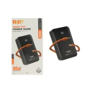 پاوربانک PD و فست شارژ PQBD 66W 20000mAh مدل PQ-PB05 - مشکی - تصویر 1