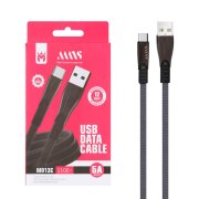 کابل شارژ فست 1.1 متری MNS Type-C مدل M013C - خاکستری - SMO - تصویر 1