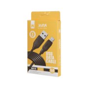 کابل شارژ فست 1.1 متری آیفون MNS مدل M012i - سفید - SMO - تصویر 2