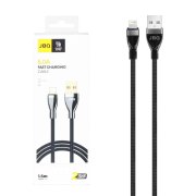 کابل شارژ 1.5 متری فست آیفون JBQ مدل CA-500 - مشکی (گارانتی یکساله رصاصی) - تصویر 1