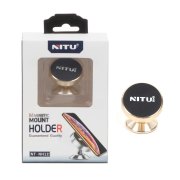 هولدر گوشی موبایل مگنتی NITU مدل NH12 - طلایی - تصویر 1