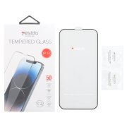 محافظ صفحه نمایش شیشه ای اورجینال TEMPERED Glass Yesido مدل Apple iPhone 13 / iPhone 13 Pro / iPhone 14 / 16e (پک دار) - تصویر 1