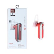 هندزفری بی سیم تک گوش HI-FI مدل M11 - قرمز - تصویر 1