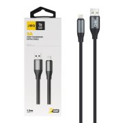 کابل شارژ 1.2 متری فست آیفون JBQ مدل CA-612 - مشکی (گارانتی یکساله رصاصی) - تصویر 1