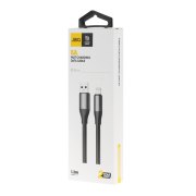 کابل شارژ 1.2 متری فست آیفون JBQ مدل CA-612 - مشکی (گارانتی یکساله رصاصی) - تصویر 3