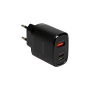 شارژر دیواری فست و PD سه پورت Yesido مدل YC52 30W به همراه کابل شارژ Type-C To Lightning - مشکی (گارانتی 12 ماه تعویض نیکان همراه) - تصویر 2