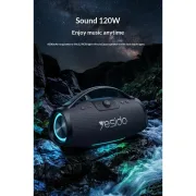 اسپیکر بی سیم Yesido ضد آب مدل YSW45 120W - مشکی (گارانتی 18 ماهه تعویض نیکان همراه) - تصویر 3