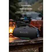 اسپیکر بی سیم Yesido ضد آب مدل YSW45 120W - مشکی (گارانتی 18 ماهه تعویض نیکان همراه) - تصویر 4