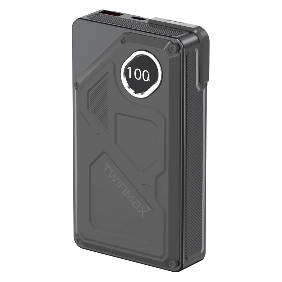 پاوربانک PD و فست شارژ TwinMax 22.5W 20000mAh مدل MZ-17 - مشکی - MMX - تصویر 1