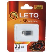 فلش مموری Leto Fix مدل L20 USB2.0 ظرفیت 32GB - نقره ای - تصویر 1