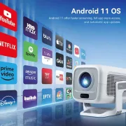 ویدئوپروژکتور Beniuse مدل BE-VP16 - سفید - تصویر 4