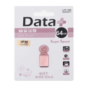 Data Plus Gift Rose Gold USB2.0 Flash Memory-64GB (گارانتی مادام العمر IPM) - تصویر 1