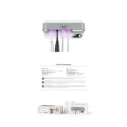 دستگاه ضدعفونی کننده UV مسواک Yesido مدل MG32 - سفید (گارانتی 12 ماهه تعویض نیکان همراه) - تصویر 7
