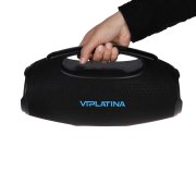 اسپیکر بلوتوثی 70 وات ضد آب VIPLATINA مدل VSW05 با قابلیت نورپردازی - رنگ مشکی (گارانتی 12 ماه تعویض نیکان همراه) - تصویر 2