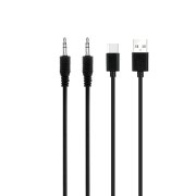 هدفون بی سیم VIPLATINA مدل HP15 ANC - مشکی (گارانتی 12 ماه تعویض نیکان همراه) - تصویر 6