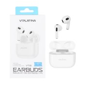ایرفون بی سیم VIPLATINA مدل VT31 - سفید (گارانتی 6 ماه تعویض نیکان همراه) - تصویر 1