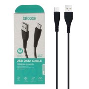 کابل شارژ 1.1 متری فست اندروید Shoosh مدل SH401A - مشکی - SMO - تصویر 1