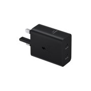 شارژر دیواری سه پین فست و PD تک پورت 50W Samsung مدل EP-T5020 NFC Low Standby به همراه کابل شارژ Type-C - مشکی - درجه یک - DST (گارانتی 12 ماهه DST) - تصویر 3