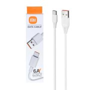 کابل شارژ فست Xiaomi Type-C 6A - سفید - RYL - تصویر 1