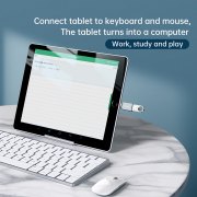 تبدیل Meacces Lightning To USB3.0 مدل OTG-01 - خاکستری (گارانتی شش ماهه نیکان همراه) - تصویر 5