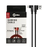 کابل شارژ 3 متری فست آیفون Miller مدل CA-1156 - مشکی (گارانتی پارتیان پایا) - تصویر 1