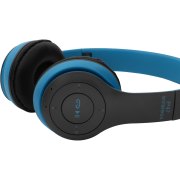 هدفون بی سیم مدل P47-آبی طوسی (پک ضعیف) - تصویر 3