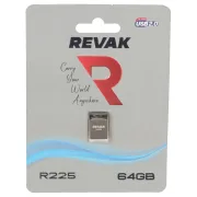 فلش مموری REVAK USB2.0 مدل R225 ظرفیت 64GB - مشکی - تصویر 1